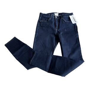 L'AGENCE Margot High Rise Skinny Jeans Dark Blue Minuit Revolve Denim 26 NWT